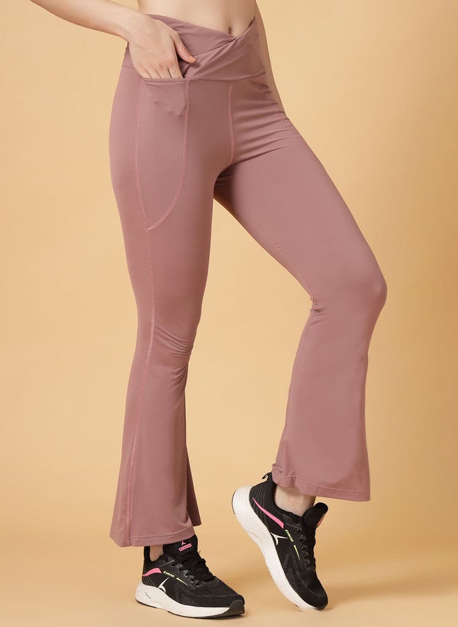 Cukoo Women High Rise Flare Tights - Image 2